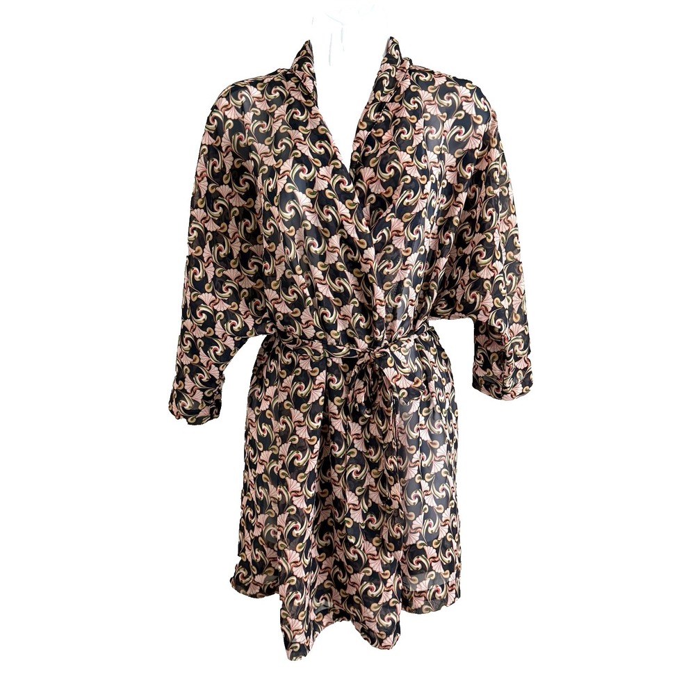 The‎ Webster Miami Sheer Coverup Womens Small Resortwear Tropical Beach Vacation